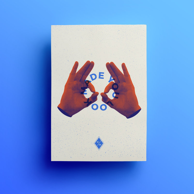 Made You Look, personal typography project by Aira Pimping