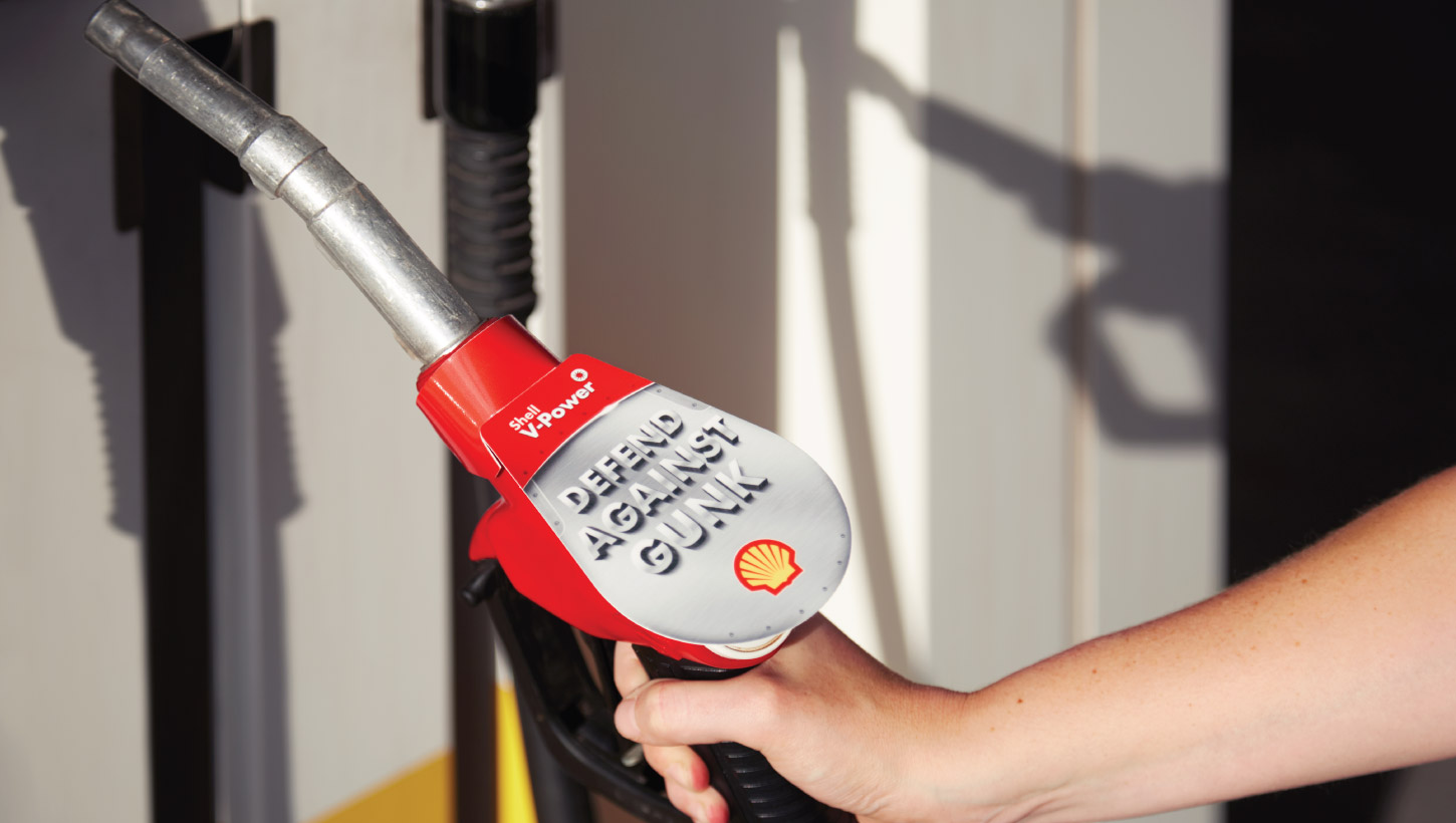 Shell Australia v-power pump advertising