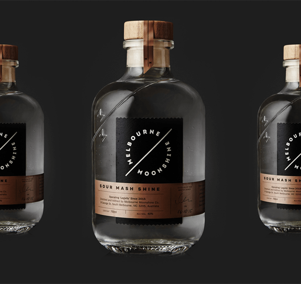 Melbourne Moonshine bottles front