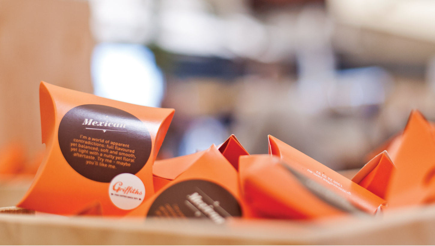 griffiths small coffee packet